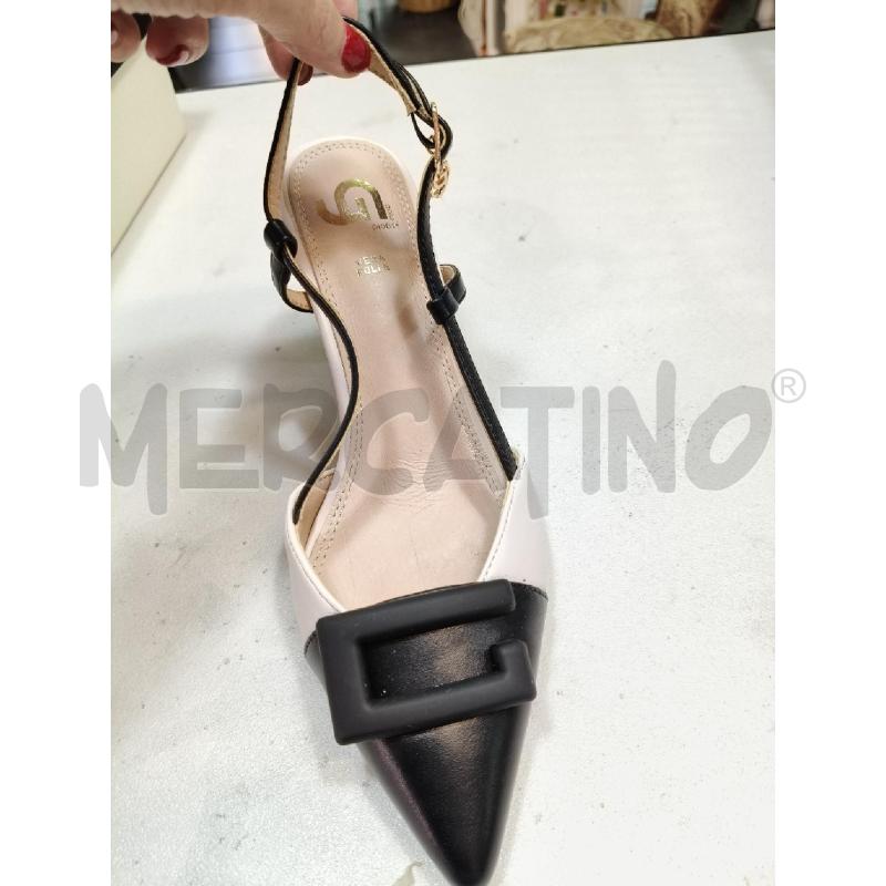 DECOLLETE SLING BACK GOLD GOLD ROSA PUNTA NE FIOCCO  | Mercatino dell'Usato Roma talenti 4