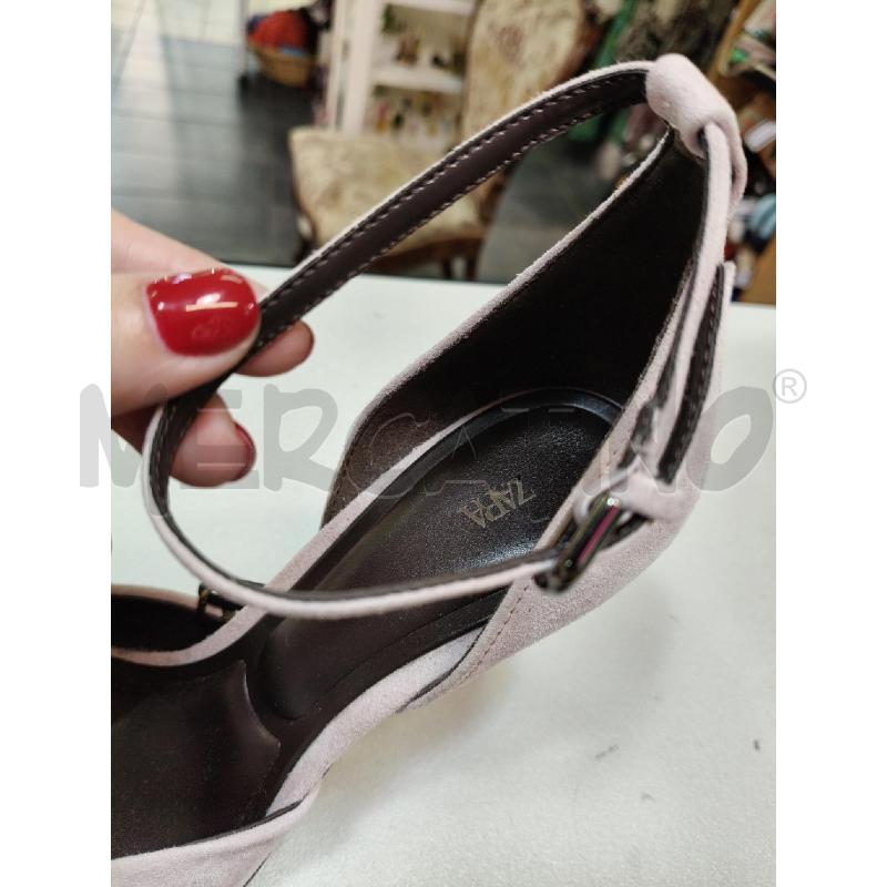 DECOLLETE ZARA LILLA CAMOSC PUNTA TOND | Mercatino dell'Usato Roma talenti 4