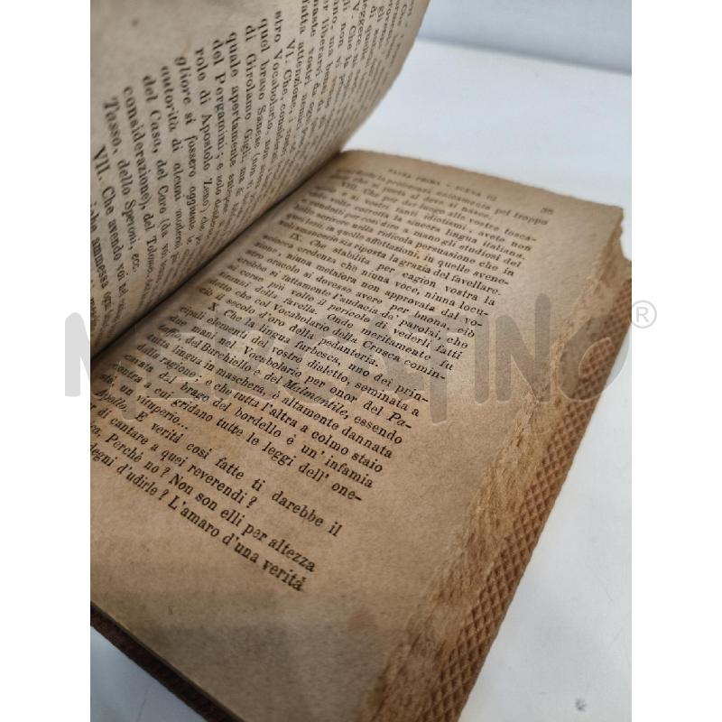 DEGLI SCRITTORI DEL TRECENTO E DE' LORO IMITATORI 1876 | Mercatino dell'Usato Roma talenti 4