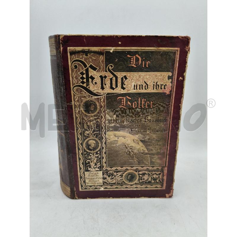 DIE ERDE UND IHRE VÖLKER. EIN GEOGRAPHISCHES HAUSBUCH (LA TERRA E I SUOI POPOLI) 4ED | Mercatino dell'Usato Roma talenti 1