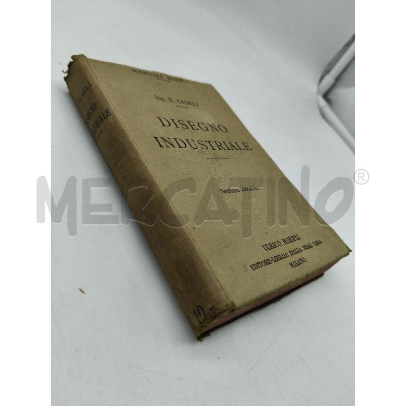 DISEGNO INDUSTRIALE MANUALE HOEPLI | Mercatino dell'Usato Roma talenti 2