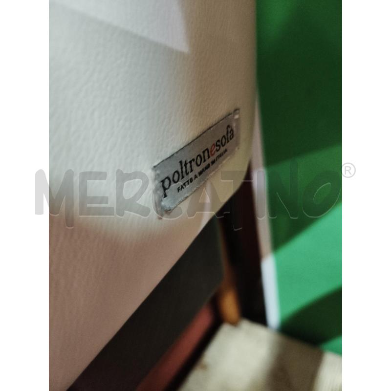 DIVANO PELLE BIA 2P POLTRONESOFA | Mercatino dell'Usato Roma talenti 4