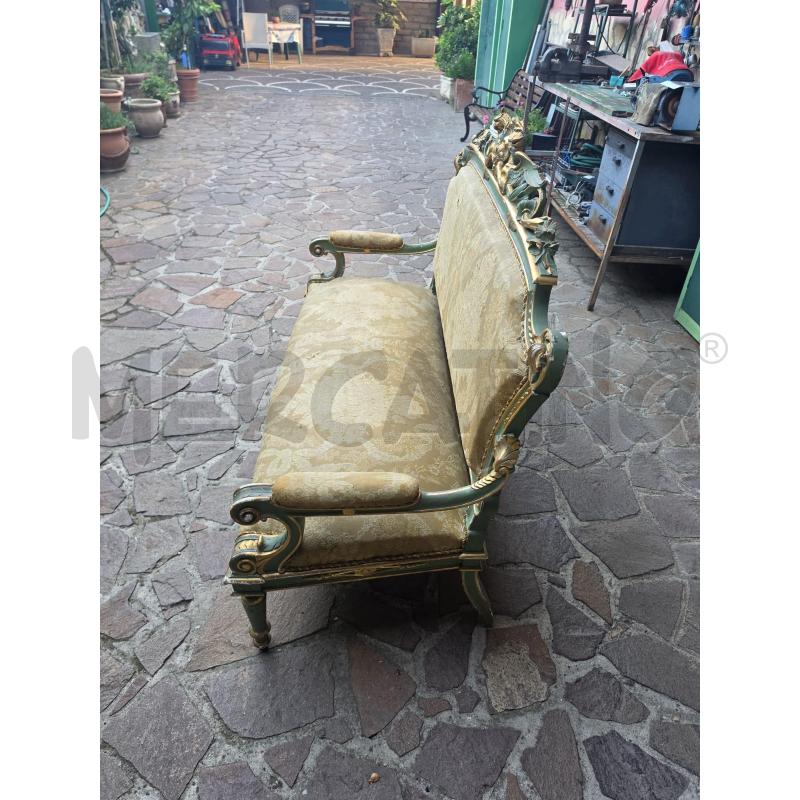 DIVANO + 2POLTRONE + 4SEDIE VENEZIANE | Mercatino dell'Usato Roma talenti 4