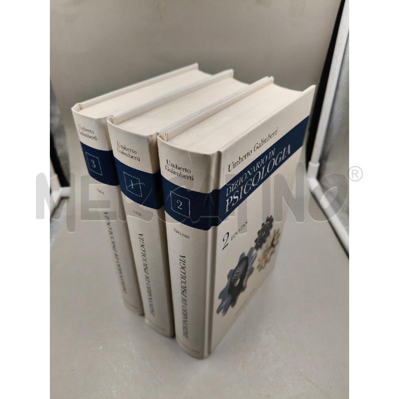 DIZIONARIO DI PSICOLOGIA 3VV | Mercatino dell'Usato Roma talenti 1