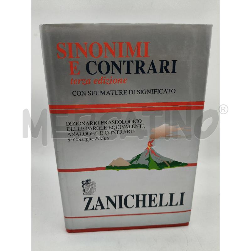 DIZIONARIO SINONIMI E CONTRARI ZANICHELLI | Mercatino dell'Usato Roma talenti 1