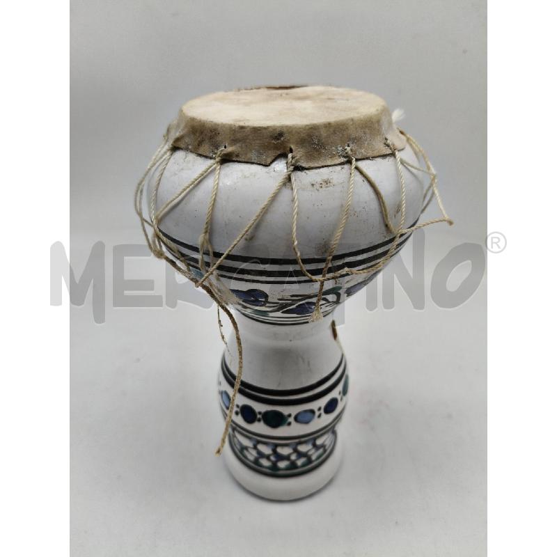 DJEMBE ETNICO BIANCO | Mercatino dell'Usato Roma talenti 1