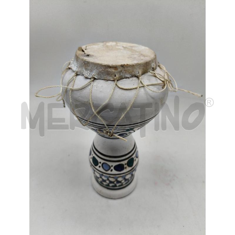 DJEMBE ETNICO BIANCO | Mercatino dell'Usato Roma talenti 1