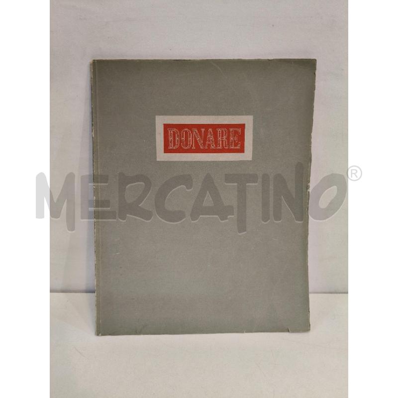 DONARE 1952 | Mercatino dell'Usato Roma talenti 1