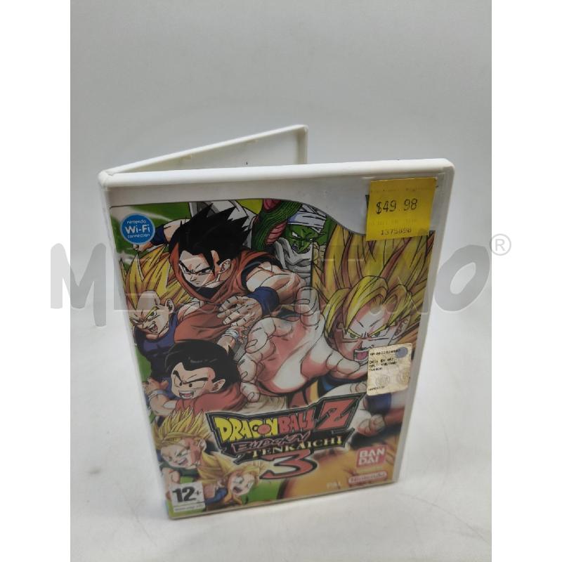 DRAGONBALL Z BUDOKAI TENKAICHI 3 WII | Mercatino dell'Usato Roma talenti 1