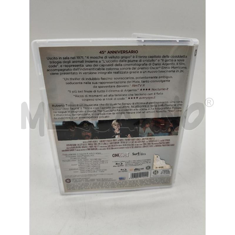 DVD BD 4 MOSCHE DI VELLUTO  | Mercatino dell'Usato Roma talenti 2