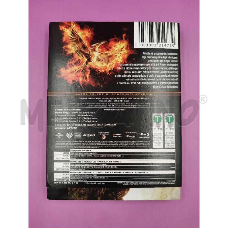 DVD BD HUNGER GAMES CAPITAL COLLECTION | Mercatino dell'Usato Roma talenti 3