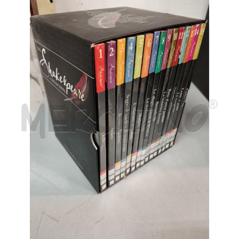 DVD COF THE SHAKESPEARE COLLECTION SIGILLATI | Mercatino dell'Usato Roma talenti 1
