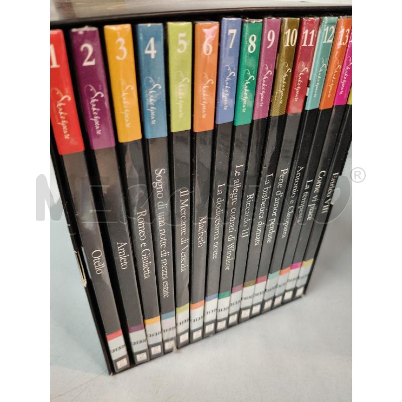 DVD COF THE SHAKESPEARE COLLECTION SIGILLATI | Mercatino dell'Usato Roma talenti 2