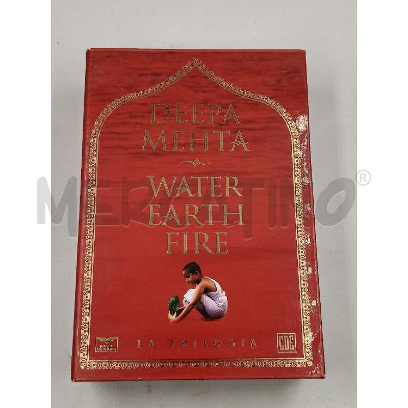 DVD COF WATER EARTH FIRE DEEPA MEHTA | Mercatino dell'Usato Roma talenti 1
