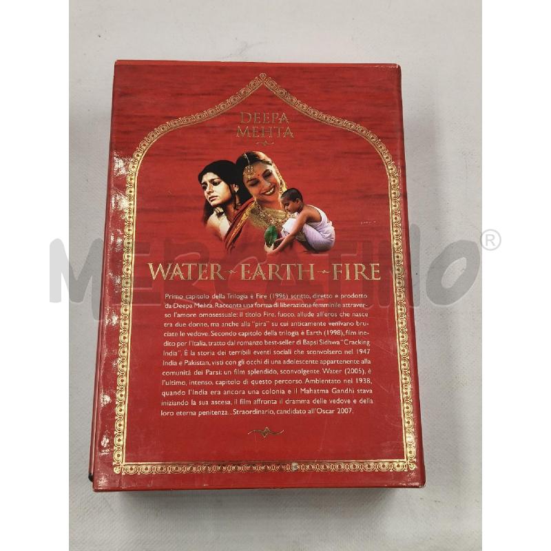 DVD COF WATER EARTH FIRE DEEPA MEHTA | Mercatino dell'Usato Roma talenti 3