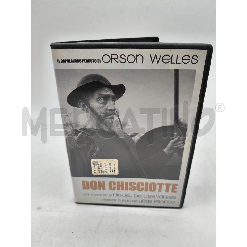DVD DON CHISCIOTTE ORSON WELLES | Mercatino dell'Usato Roma talenti 1
