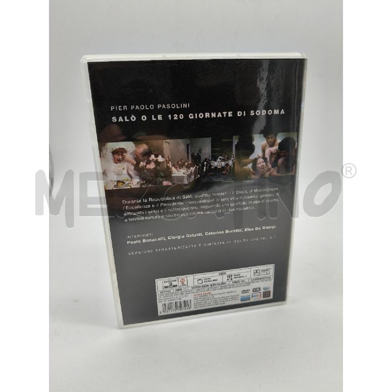 DVD DVD SALÒ E LE 120 GIORNATE DI SODOMA | Mercatino dell'Usato Roma talenti 3