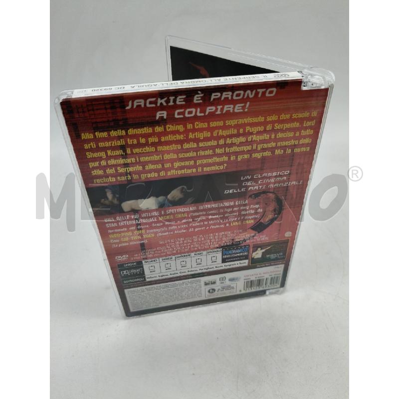 DVD JACKIE CHAN IL SERPENTE ALL'OMBRA DELL'AQUILA | Mercatino dell'Usato Roma talenti 3