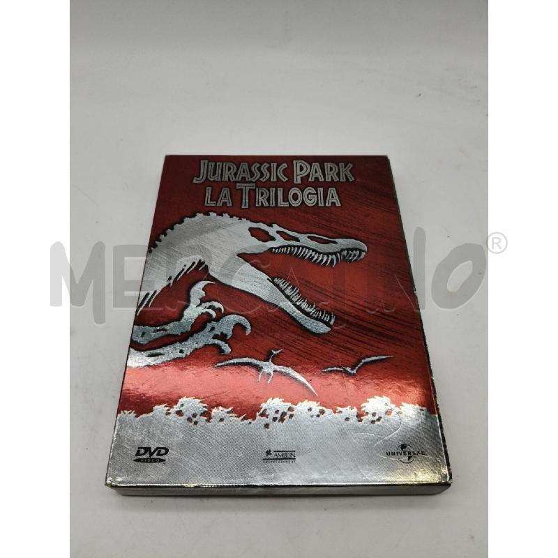 DVD JURASSIC PARK LA TRILOGIA | Mercatino dell'Usato Roma talenti 1