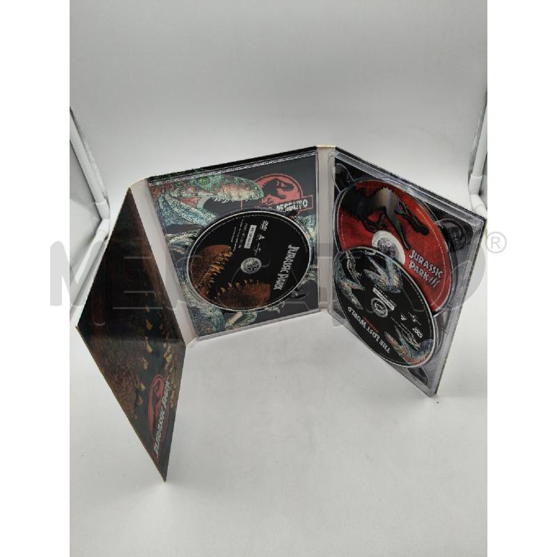 DVD JURASSIC PARK LA TRILOGIA | Mercatino dell'Usato Roma talenti 3