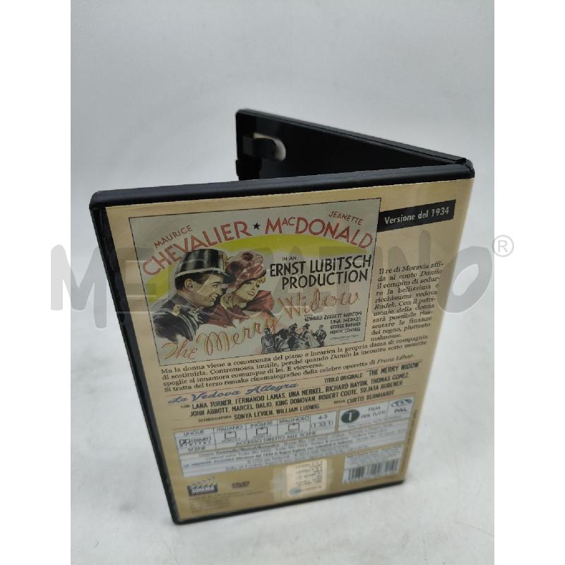 DVD LA VEDOVA ALLEGRA | Mercatino dell'Usato Roma talenti 3