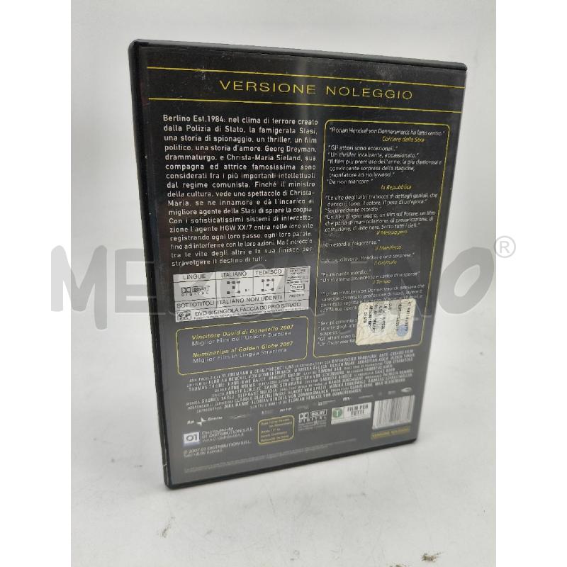 DVD LE VITE DEGLI ALTRI | Mercatino dell'Usato Roma talenti 3