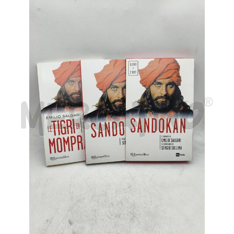 DVD+LIBRO SANDOKAN | Mercatino dell'Usato Roma talenti 1