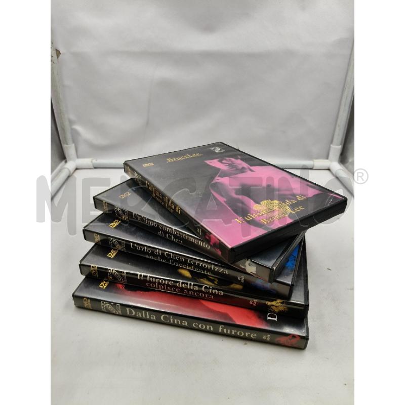 DVD LOTTO 5 FILM BRUCE LEE  | Mercatino dell'Usato Roma talenti 1