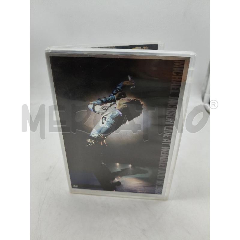 DVD MICHAEL JACKSON AT WEMBLEY STADIUM | Mercatino dell'Usato Roma talenti 1