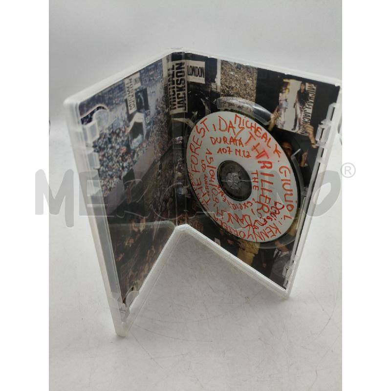 DVD MICHAEL JACKSON AT WEMBLEY STADIUM | Mercatino dell'Usato Roma talenti 2