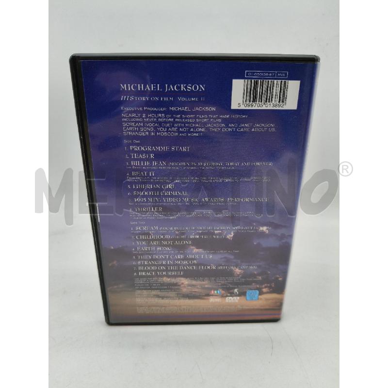DVD MICHAEL JACKSON HISTORY ON FILM VOLUME 2 II | Mercatino dell'Usato Roma talenti 3