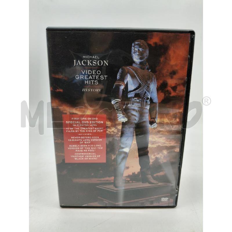 DVD MICHAEL JACKSON: VIDEO GREATEST HITS - HISTORY | Mercatino dell'Usato Roma talenti 1