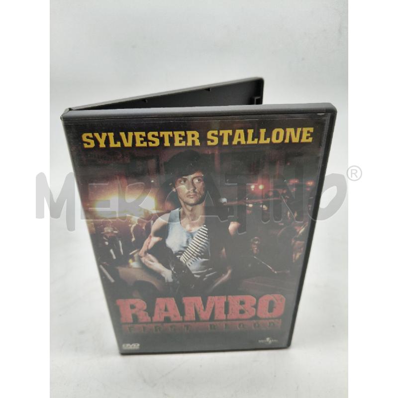 DVD RAMBO FIRST BLOOD | Mercatino dell'Usato Roma talenti 1