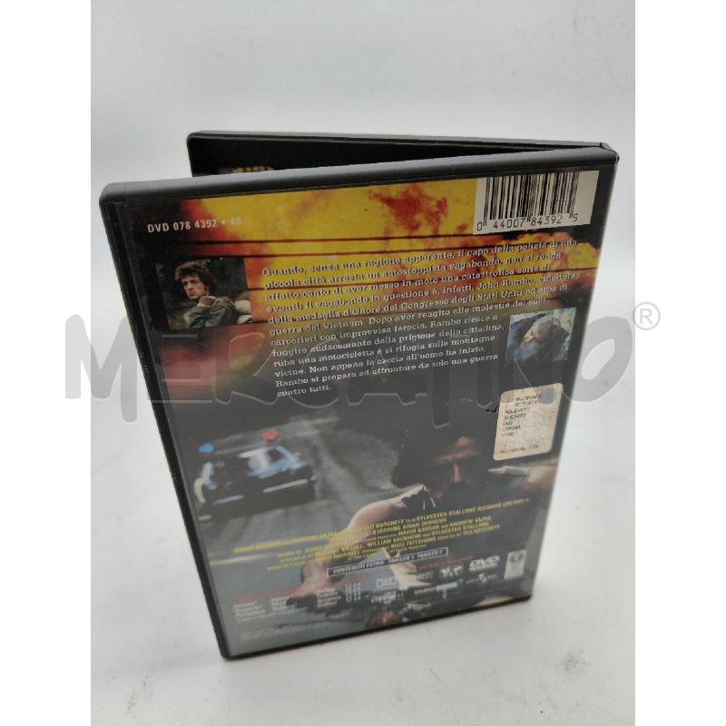 DVD RAMBO FIRST BLOOD | Mercatino dell'Usato Roma talenti 3