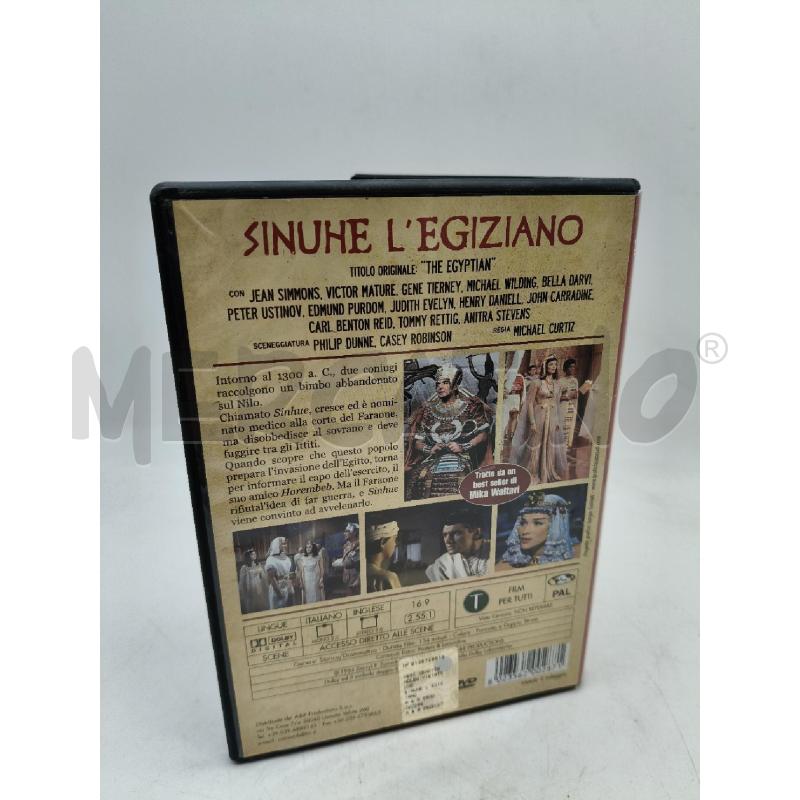 DVD SINUHE L'EGIZIANO | Mercatino dell'Usato Roma talenti 3