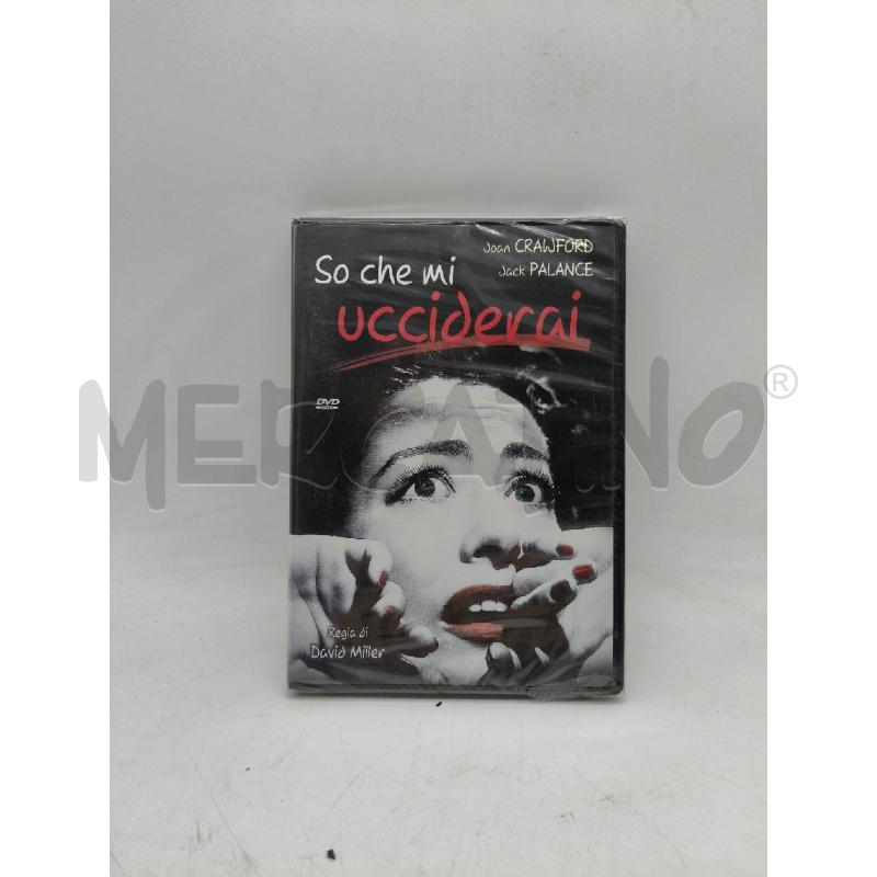 DVD SO CHE MI UCCIDERAI | Mercatino dell'Usato Roma talenti 1