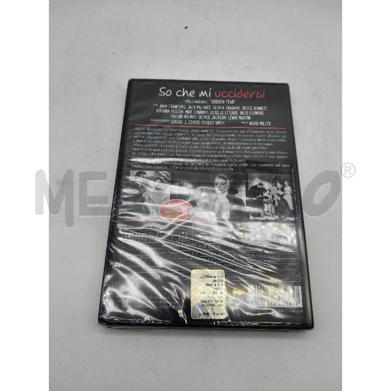 DVD SO CHE MI UCCIDERAI | Mercatino dell'Usato Roma talenti 2