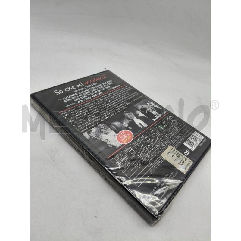 DVD SO CHE MI UCCIDERAI | Mercatino dell'Usato Roma talenti 3