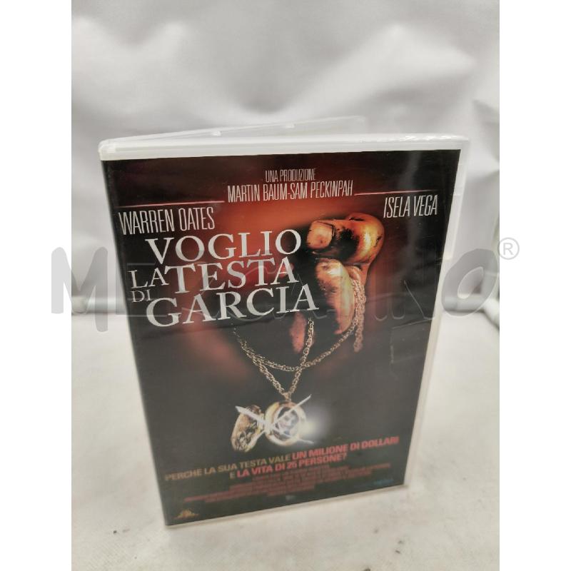 DVD VOGLIO LA TESTA DI GARCIA | Mercatino dell'Usato Roma talenti 1