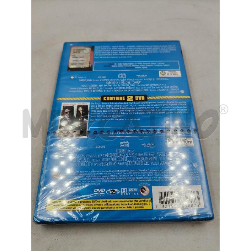 DVD WARNER COMPAC 2 DVD COBRA TANGO & CASH | Mercatino dell'Usato Roma talenti 2