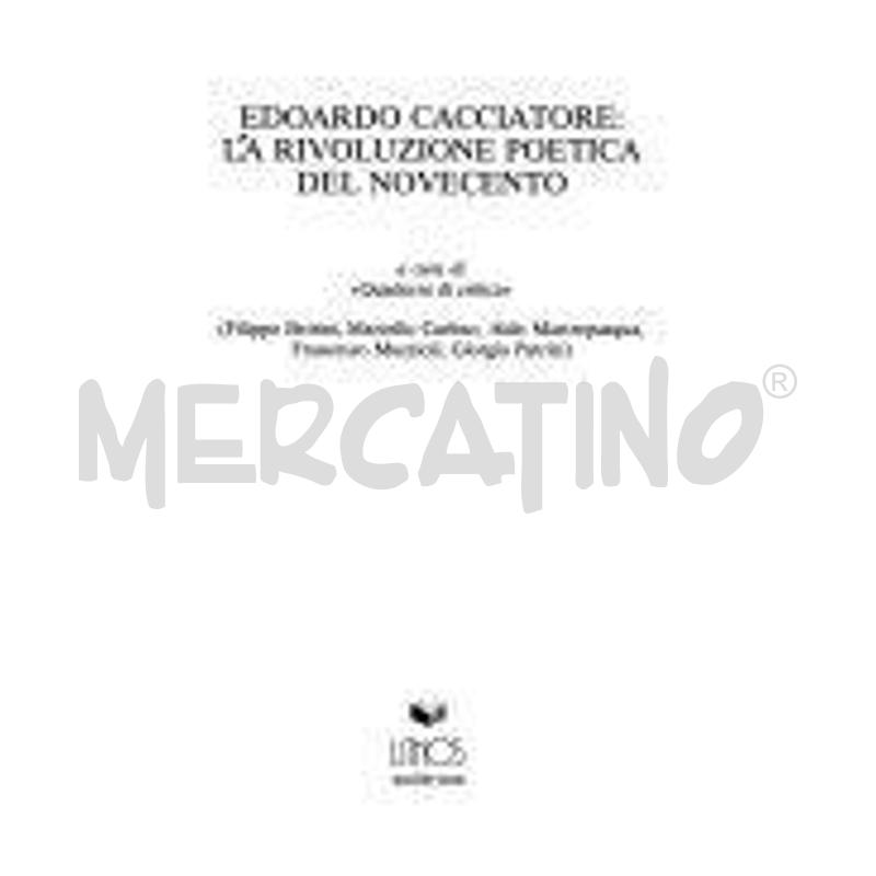 EDOARDO CACCIATORE | Mercatino dell'Usato Roma talenti 1