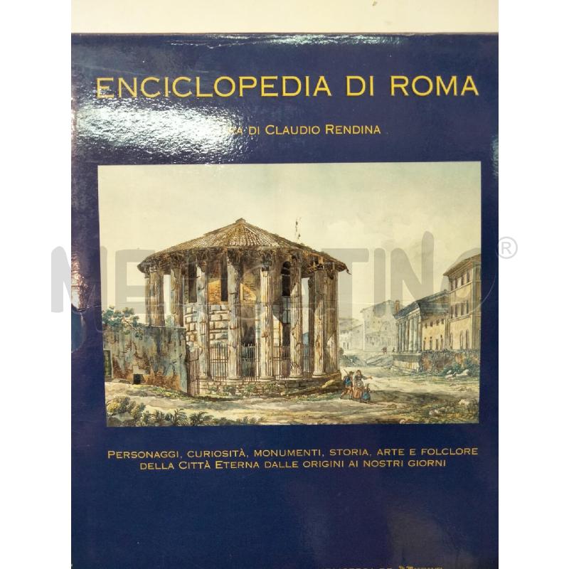 ENCICLOPEDIA DI ROMA 4VOL | Mercatino dell'Usato Roma talenti 1