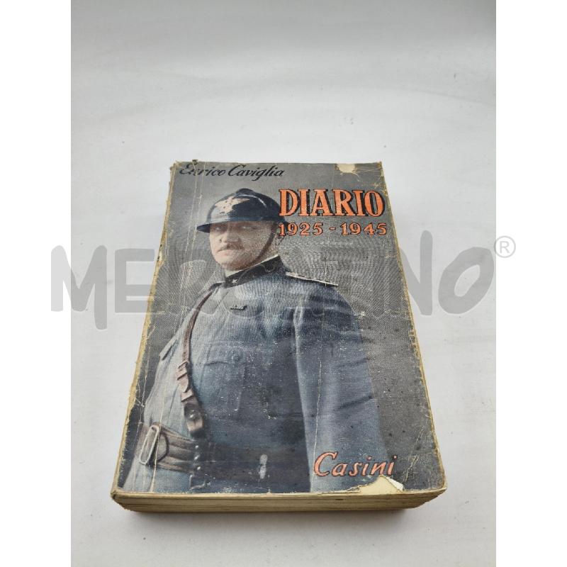 ENRICO CAVIGLIA DIARIO 1925 1945  | Mercatino dell'Usato Roma talenti 1