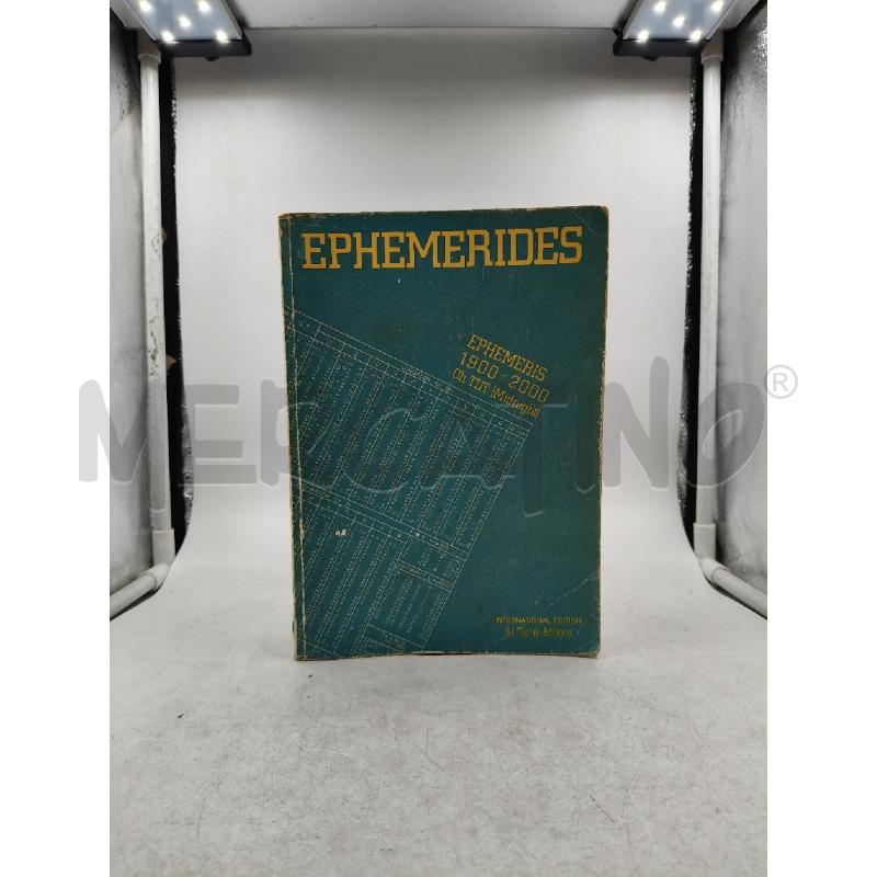 EPHEMERIDES1900 2000 OH TDT MIDNIGHT | Mercatino dell'Usato Roma talenti 1