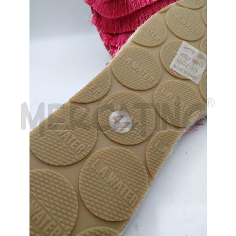ESPADRILLAS D LA WATER FRANGETTE FUCSIA  | Mercatino dell'Usato Roma talenti 4