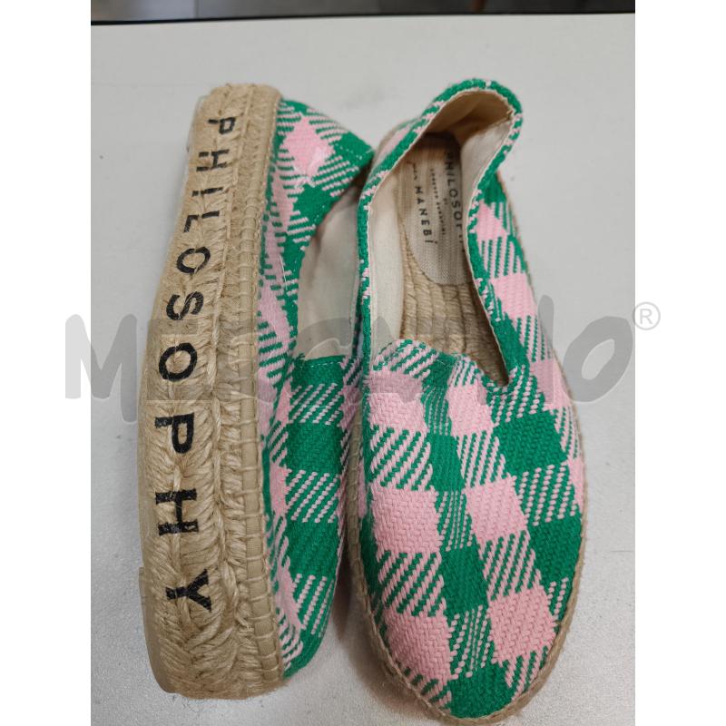 ESPADRILLAS D PHILOSOPHY MANEBI QUADR VER ROSA | Mercatino dell'Usato Roma talenti 1