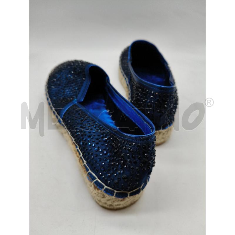 ESPADRILLAS D SARA LOPEZ BLU STRASS  | Mercatino dell'Usato Roma talenti 3