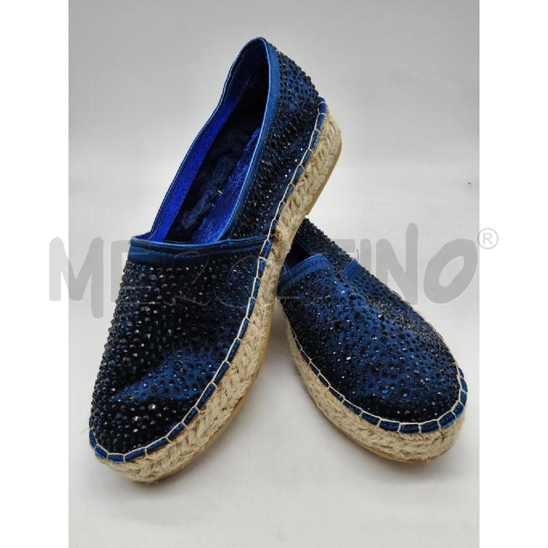 ESPADRILLAS D SARA LOPEZ BLU STRASS  | Mercatino dell'Usato Roma talenti 4