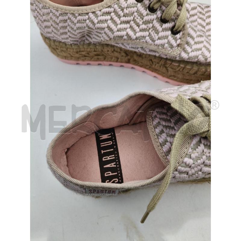 ESPADRILLAS STRINGATE SPARTUM BEI ROSA  | Mercatino dell'Usato Roma talenti 3