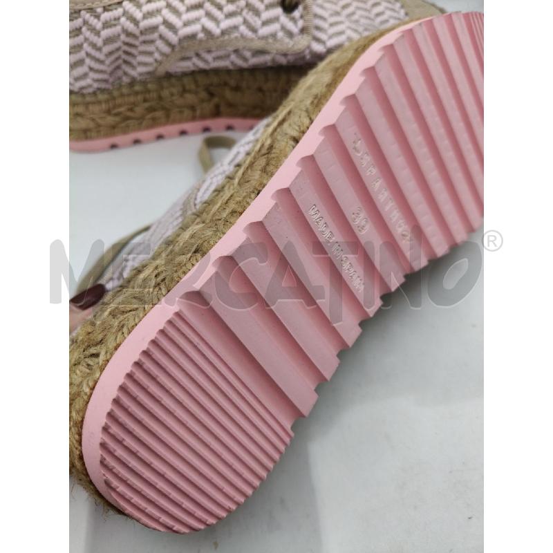 ESPADRILLAS STRINGATE SPARTUM BEI ROSA  | Mercatino dell'Usato Roma talenti 4